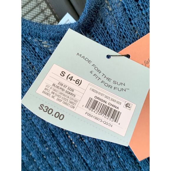 Women’s Swimsuit Cover Up Sizes Small & Medium Available- Shade & Shore NWT - Picture 5 of 6